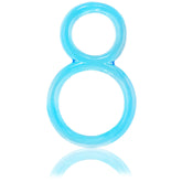 Ofinity Blue Double Erection Cock Ring for Enhanced Stamina COCK RINGS